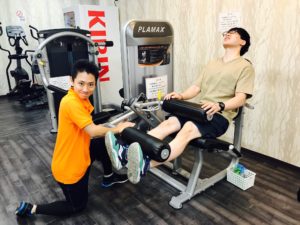 東十条駅から徒歩５分のパーソナルトレーニングに特化したスポーツジムのストレッチ&フィットネス２４十条店のパーソナルの画像